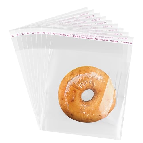 JOYIT Clear 4x4 Inches Cellophane Bags, 200 PCS Self Sealing Resealable Bag - size: 4in*4in