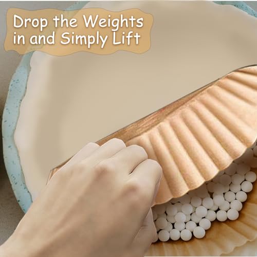 100pcs Parchment Paper for Pie Weights, Pie Crust Weights for blind baking