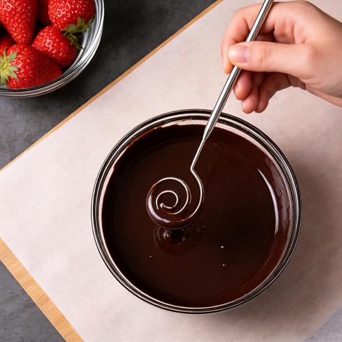 Lovelysp Stainless Steel Sugar Dipping Tools About 7.87 Inches Long 6PCS