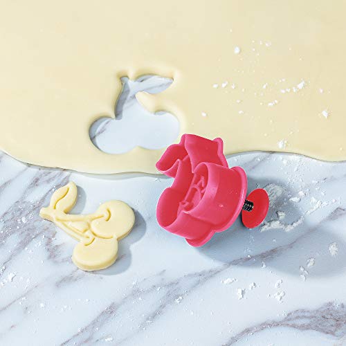 Fox Run Lovers Pie Cutter Set, Set of 4, Multicolor - style: Lovers Pie Cutters