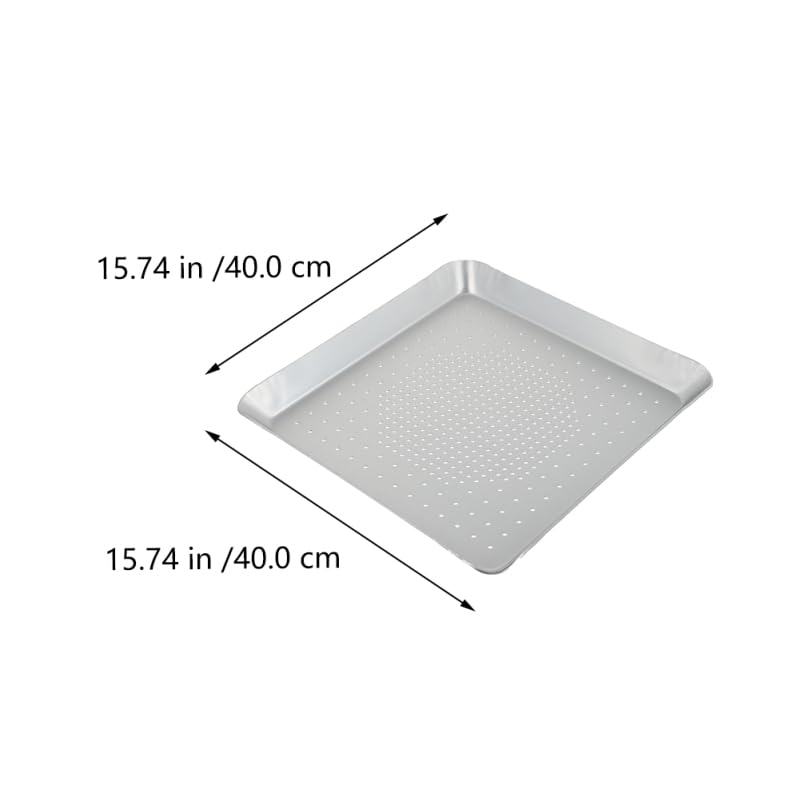 KALLORY 16 Inch Perforated Pizza Pan for Oven, Aluminum Pizza Baking Tray