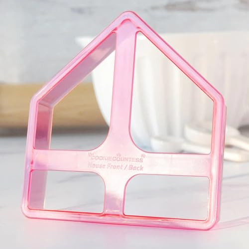 The Cookie Countess Cookie House - 3 Piece Cookie Cutter Set