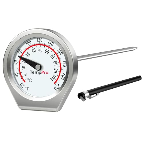 TempPro Dial Instant Read Meat Thermometer for Cooking - size: Anlog