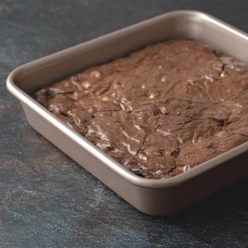 HAPPIELS 9 x 9 inch Square Baking Pan Nonstick, PFOA & BPA Free - style: 9x9'' Pan