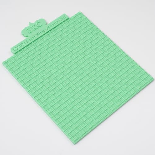 KALAIEN 1 PcsSweater Texture Fondant Impression Mats(Style 2) - color: Style 2