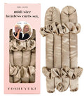 Midi Satin Heatless Curls Overnight Curling Rod Set - color: MIDI Oat
