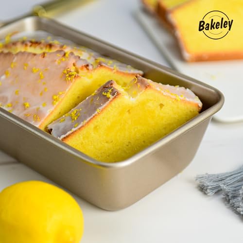 9x5 Inch Loaf Pan Carbon Steel Nonstick 1LB Bread Bakeware for Oven Baking - size: 9" 1Lb