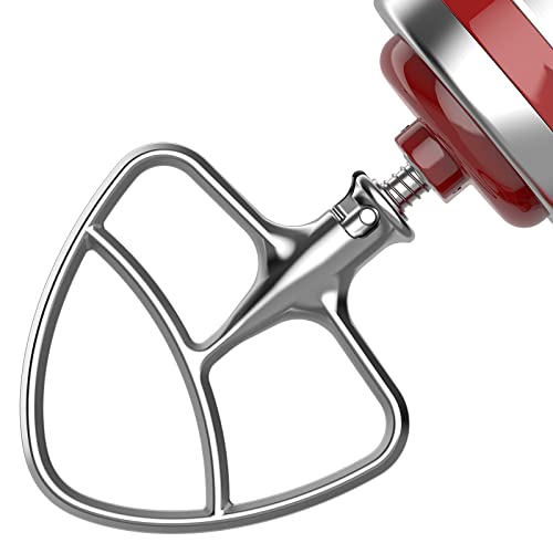 Stainless Steel Beaters for KitchenAid 4.5/5 Quart Tilt-Head Mixers - color: Silver - 4.5-5 Qt