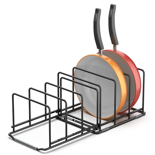 Adjustable 2.2in Pan Organizer Rack