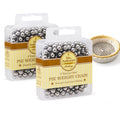 Mrs. Anderson's Baking Pie Weight Chain, Chrome-Plated Brass, 6-Foot, Set 2 - size: Set of 2, Stainless Chain