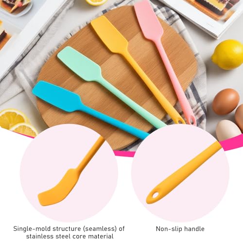 Mini Silicone Spatula, Jar Spatula for baking
