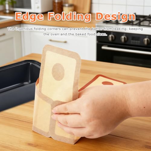 4Pcs Silicone Bread Loaf Pan Liners, Nonstick Reusable Bread Sling