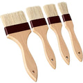Boao 4 Pcs Pastry Brush, Natural Bristle Basting Brush, 1, 1.5, 2, 3 Inch - size: 1, 1.5, 2, 3 Inch
