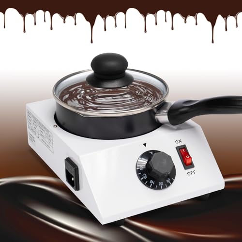 WICHEMI Chocolate Melting Pot Chocolate Melter Chocolate Tempering Machine - color: Single Pot