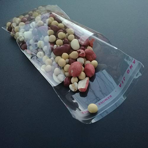200pcs 3"x5" Clear Resealable Cellophane Bag Self Adhesive Seal - size: 3x5 Inch (Pack of 200)
