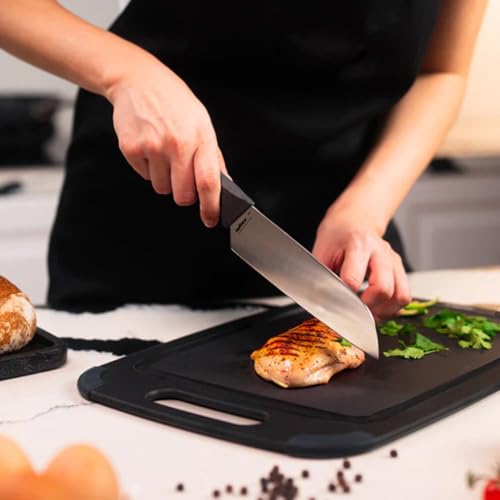 Zyliss Utility Comfort Knife, Santoku Knife, 5.9" - size: 5.9"