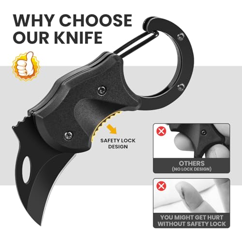 FUNBRO Edc Box Cutter - color: 1 Pack Black Gift