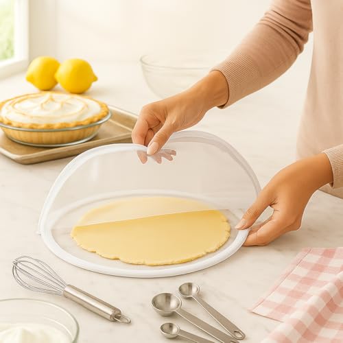 Mrs. Anderson's Baking Easy Pie Crust Maker Bag, Set Of 2, 14-Inch, No-Mess - size: Set/2, 11 to 12-Inch Pies
