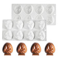 Mostsom Silicone Mold - Easter Egg Shaped Cake & Chocolate Mold, Non-stick Muffin & Cupcake Moulds for Easter Party - size: Easter Egg G