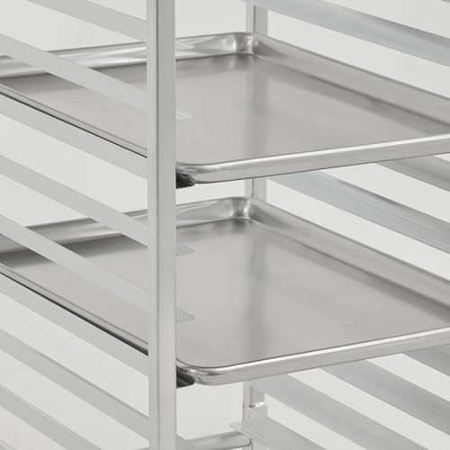 CenPro Commercial Knocked Down 20-Tier Aluminum End Load NSF Bun/Sheet Pan Rack | Bakeries, Caterers, Kitchens, Restaurants | (#32L-035) - size: 20-Pan, Knockdown