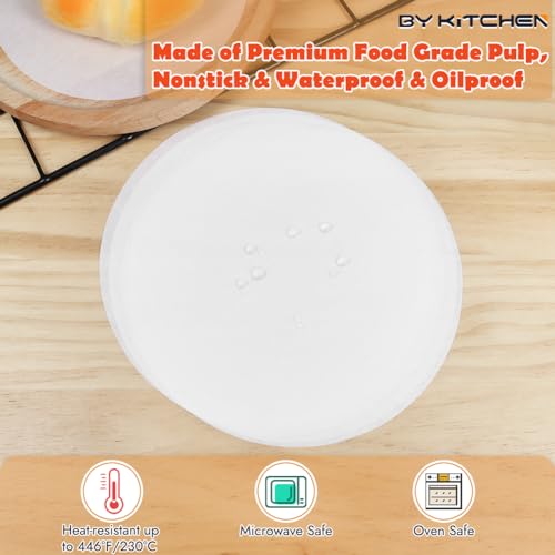 BYKITCHEN 220pcs 9 Inch Parchment Paper Rounds for Springform Pan, Cake Pan - size: 9 INCH
