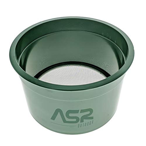ASR Outdoor 6pc Gold Panning Mineral Sifting Prospect Pan Classifier Sieve Set - size: (6) Piece Set