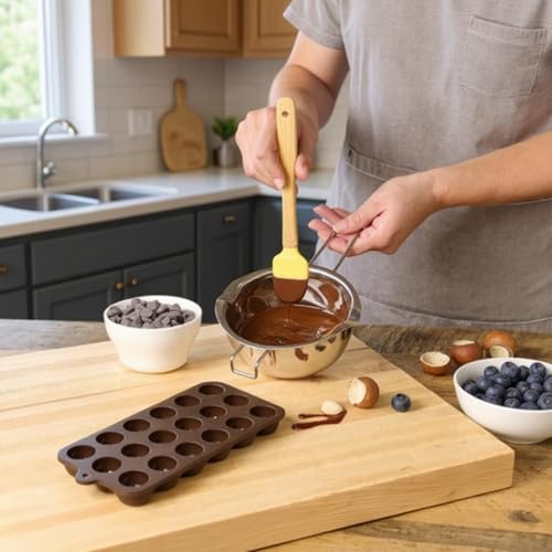 Mrs. Anderson’s Baking Chocolate Mold, European-Grade Silicone, Truffle, Set of 2 - style: Truffle, Set of 2