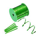 Metal Twist Ties, Metallic Twist Ties Roll Bread Twisty 350 Yard - color: Green