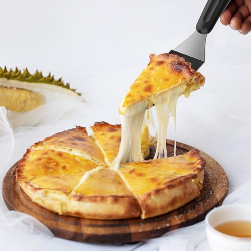 Small Spatula 3 PCS, Mini Serving Spatula for Kitchen Use, Metal Spatula for Serving and Turning, Ideal for Pancakes, Brownies, Desserts, Cookie, Eggs or Small Pan - color: 3 PCS SOLID