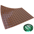 Round Silicone Candy Mold - Half Sheet - size: Round