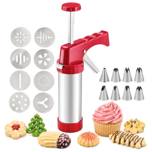 Mrs. Anderson’s Baking Cookie and Icing Gun, 18-Piece Set