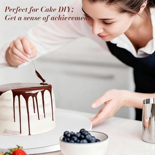 14 PCS Cake Boards 10 Inch Round, 10 Inch Cake Drums, 1/4" Thick Cake Drum, Cake Board Food Grade Cake Base