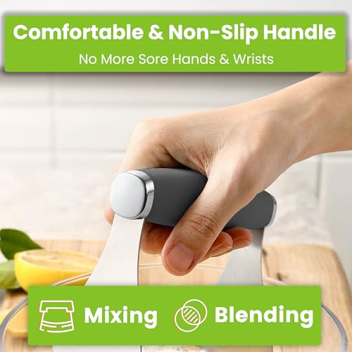 Spring Chef XL Pastry Blender, Durable Dough Blender For Baking - Gray - color: Gray, size: XL | Modern