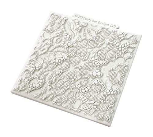 Katy Sue Royal Lace Silicone Mold for Cake Decorating, Cookie Decorating, & Craft. For Use With Fondant, Gum Paste, Sugar Paste, & Air Dry Clay from Katy Sue Designs Fondant Molds