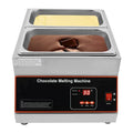 500W 2 Tanks Commercial Chocolate Melter Electric Butter Tempering Machine - size: 2 Tanks, 500W, Digital Display