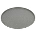 David Burke 14" Pizza Pan – Made from Carbon Steel with AirFlow Baking Technology, Oven Safe, PFTE & PFOA Free, Durable & Easy to Clean – Gray Speckle - color: Gray Speckle, size: 14" Pizza Pan