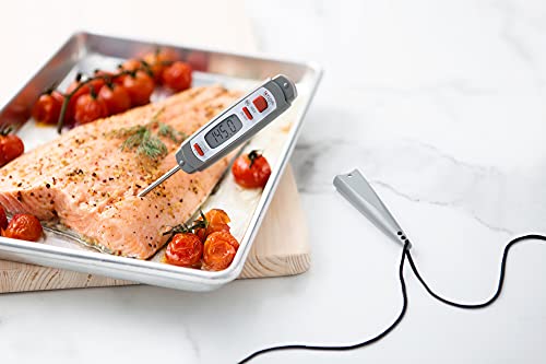 Taylor 9847 Waterproof Digital Instant Read Meat Thermometer - color: Gray