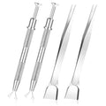 Baking Tweezers, Cake Decorating Tools Pearl Sprinkles, 4Pcs
