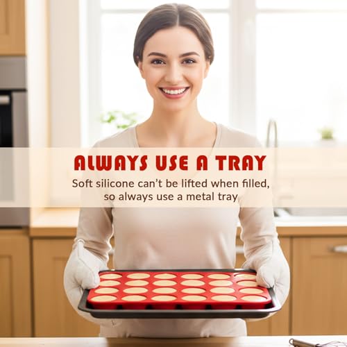 HKNMTT Mini Silicone Muffin Pans for Baking 24Cups BPA-Free Egg Bites Molds - style: Mini Muffin Pan 1PC