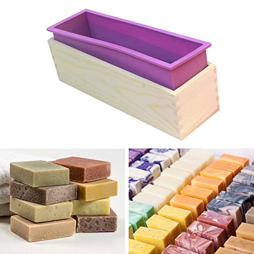 Voulosimi Cake Moulds - Making Cutting Mold with Wavy Cutter & Straight Slicer and 100 Pcs 6 x 6 inch Shrink Wrap Bags - color: Steel Straight Scraper/Cutting Mold Kit