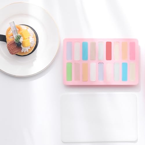 2-Pack Small Rectangular Strip Candy & Chocolate Silicone Molds, Non-stick - size: Rectangular Strip