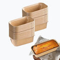 50 Pcs Disposable Paper Loaf Pans for Baking, Large Rectangular - color: rectangular-50