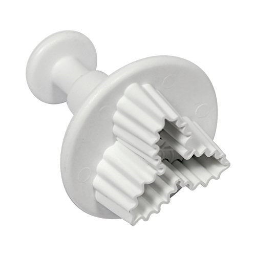 PME Veined Three Leaf Holly Plunger Cutters, Small and Large Sizes, Set of 3 - size: Small and Large Sizes