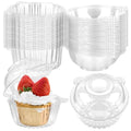 TOFLEN 100ct Individual Cupcake Containers