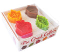 Talisman Designs Plunger Style Pie Crust Cutters, Fall Design, 4-Piece Set - style: Pie Crust Cutters - Fall