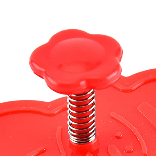 Christmas Cookie Cutter Set, 4 Pack Holiday Cookie Molds, Christmas Cookie Cutters for Baking - 3D Cookie Cake Plunger Cutter Baking Mold