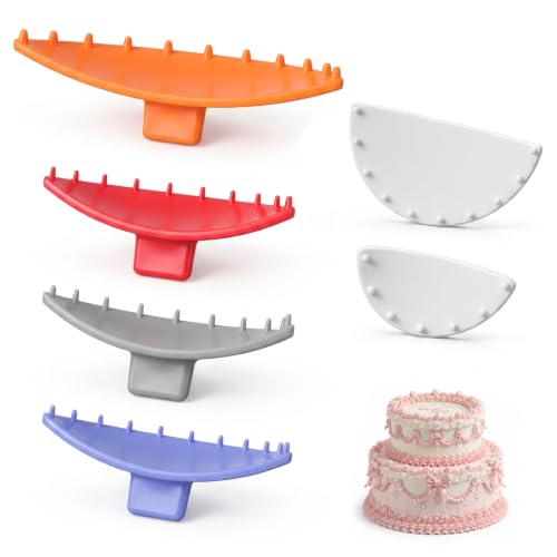 6 Pcs Cake Arch Guide Tool, Cake Drape Spacer Tool for Spaced Piping Baking