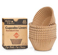 Bake Choice 200pcs Standard Cupcake Liners for Baking, Muffin Liners - color: Unbleached