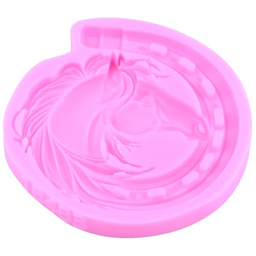 Horseshoe Fondant Mold Horse Silicone Molds Set Of 2 - color: Style J