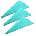 Jennice House Silicone Pastry Bags Set, 3 Pack of 16 inch Reusable Icing Piping Bags Baking Cookie Cake Decorating Pastry Bags Set